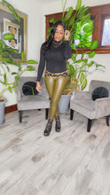 Load image into Gallery viewer, Foxy Highwaisted Faux Leather Legging