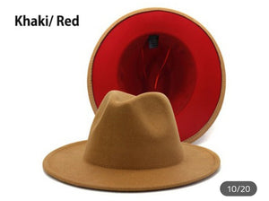 2 Tones Fedora Hat