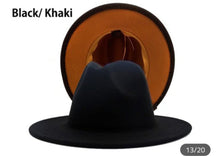 Load image into Gallery viewer, 2 Tones Fedora Hat