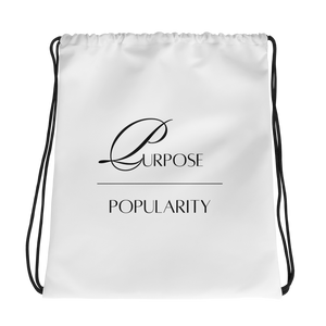 Purpose Drawstring bag